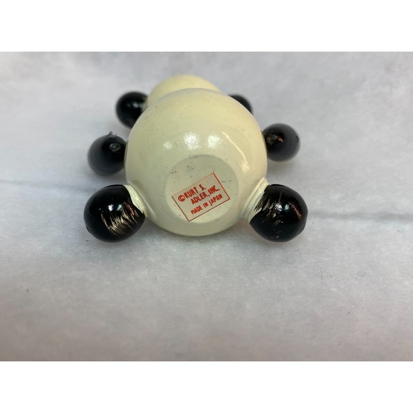 VTG 80's Kurt S. ADLER Wooden Panda Bear Christmas ORNAMENT Movable Arms Japan - Picture 4 of 6